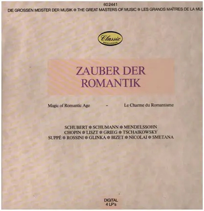 Schubert / Schumann / Mendelssohn / Chopin a.o. - Zauber der Romantik