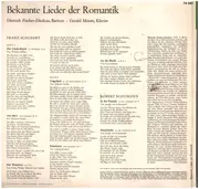 10'' - Schubert / Schumann - Bekannte Lieder Der Romantik