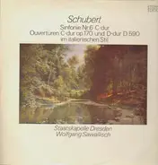 Schubert - Sinfonie Nr.6 C-dur, Ouvertüren C-dur und D-dur im ital Stil,, Staatskapelle Dresden, W. Sawallisch
