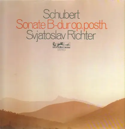 Schubert - Sonate B-dur op. posth