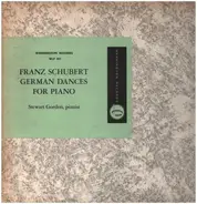 Schubert / Stewart Gordon - German Dances For Piano