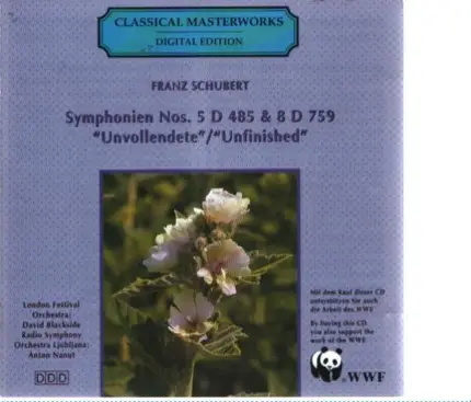 Schubert - Symphonien Nos.5 D 485  8 D 759