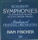 LP - Schubert - Symphonies no.5 & 4, Ivan Fischer