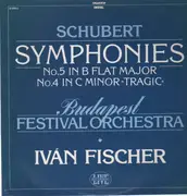 LP - Schubert - Symphonies no.5 & 4, Ivan Fischer