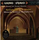 LP - Schubert - Symphony in C Major, Munch/Boston Symphony