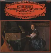 LP - Schubert - Symphony No.8 & 5, Chicago Symph Orch, Reiner