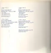 LP - Schubert, Schumann/ Die Bamberger Symphoniker, Robert Heger - Klassikreihe 7 : Sinfonien k