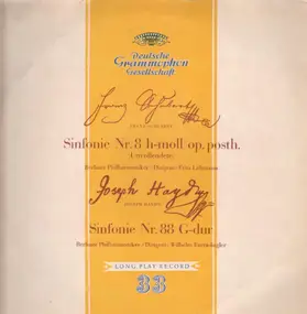 Franz Schubert - Sinfonie Nr.8 h-moll (Unvollendete) / Sinfonie Nr.88 G-dur