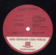 LP - Schütz / Brahms / Bach / Distler - Chormusik zu Tod & Ewigkeit - FOC