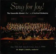 CD - Schultz / Mendelssohn / Bach a.o. - Sing for Joy!