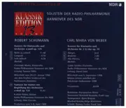 CD - Schumann / Weber - Klassik Edition Volume 13