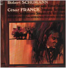 Robert Schumann - Piano Concerto / Symphonic Variations,, Jacqueline Lafayette, Boston Nat Philh, Ridje