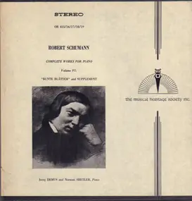 Robert Schumann - Complete Works For Piano, Vol VI