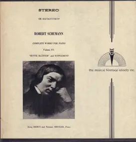 Robert Schumann - Complete Works For Piano, Vol VI