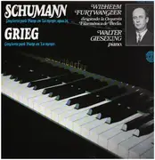 LP - Schumann / Grieg - Concierto Para Piano En la Menor, Op. 54 / Concierto Para Piano En la Menor, Op. 16