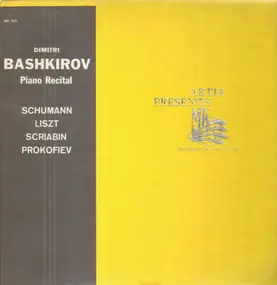 Robert Schumann - Dimitri Bashkirov Piano Recital