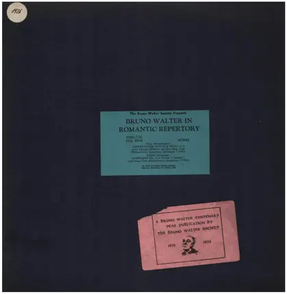 Schumann / Mendelssohn (Walter) - Symphony No.1 / Violin Concerto