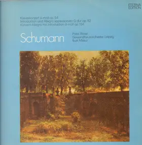 Robert Schumann - op.54, op.92, op.134 /  Kurt Masur