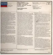 LP - Schumann - Symphony n° 2 / Genoveva Overture