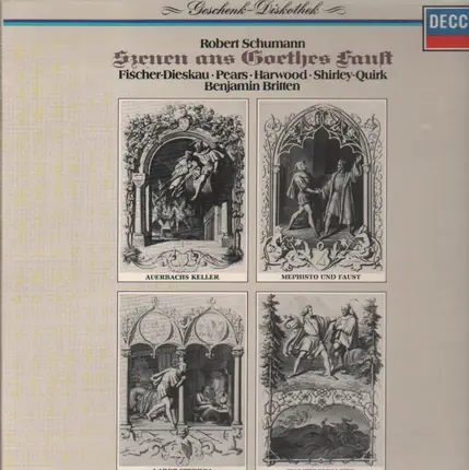Schumann - Szenen aus Goethes Faust (Fischer-Dieskau, Pears, Harwood,..)