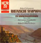 LP - Schumann, Mendelssohn-Bartholdy/ Die Londoner Symphoniker, R. Frühbeck de Burgos - Symphonie Nr. 3 Es-dur, op. 97 'Rheinische'* Ein Sommernachtstraum Ouvertüre op.21