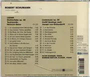 CD - Schumann - Lieder / Dichterliebe / Liederkreis