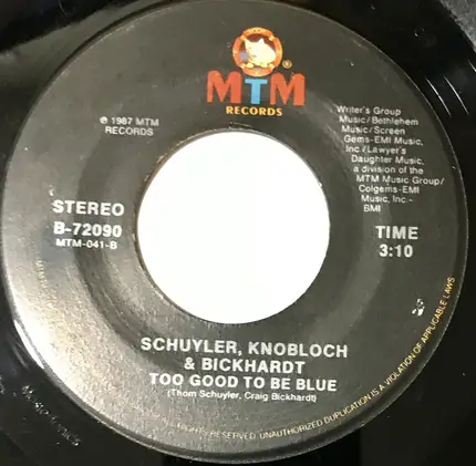 Schuyler, Knobloch And Bickhardt - No Easy Horses
