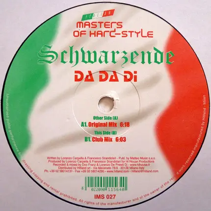 Schwarzende - DA DA DI