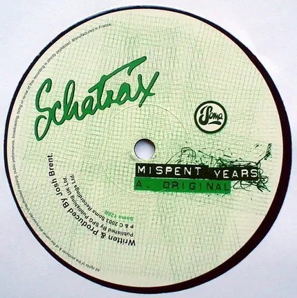 Schatrax - Mispent Years (Remixes)