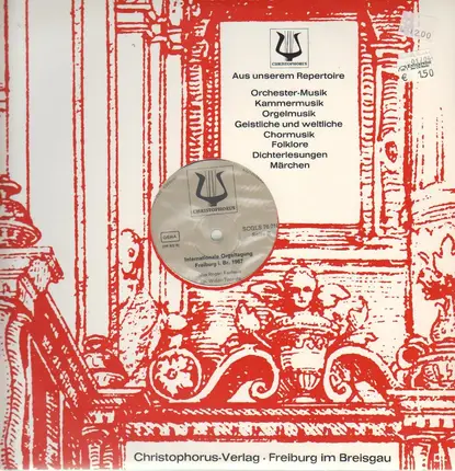 Scheidemann, Scheidt, Grigny a.o. - Internationale Orgeltagung Freiburg i. Br. 1967