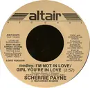 7inch Vinyl Single - Scherrie Payne - Medley: I'm Not In Love / Girl, You're In Love