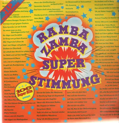 Schlager Compilation - Ramba Zamba Super-Stimmung