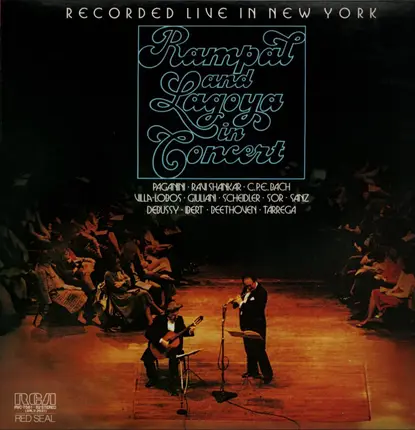Schneider / C. P. E. Bach / Paganini / Shankar a.o. - Rampal And Lagoya In Concert