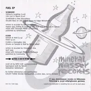 7inch Vinyl Single - Schneider TM / Floor - Fuel EP - Abrasive Paper Cover