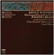 Schoenberg - Meister Bearbeiten Meister: Klavierquartett G-moll Op.25 von Johannes Brahms, Gesetzt Für Großes Or