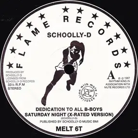 schoolly-d - Dedication To All B-Boys