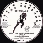 12inch Vinyl Single - Schoolly D - Dedication To All B-Boys
