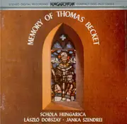 CD - Schola Hungarica - The Memory Of Thomas Becket