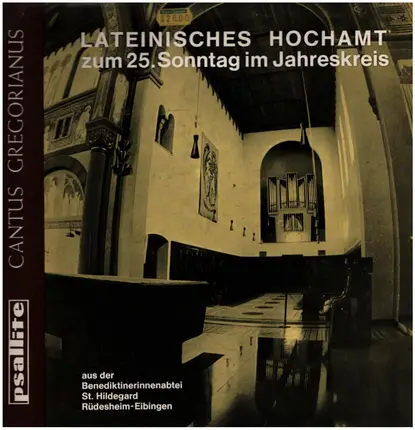 Schola und Chor der Benediktinerinnenabtei St. Hildegard - Lateinisches Hochamt zum 25. Sonntag im Jahreskreis