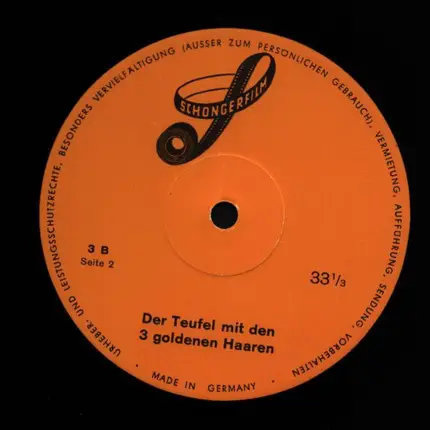 Schongerfilm Produktion - Super 8 Tönende Märchen Schau