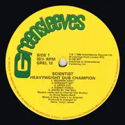LP - Scientist - Heavyweight Dub Champion