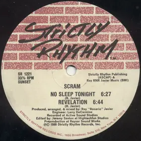 Scram - No Sleep Tonight / Revelation