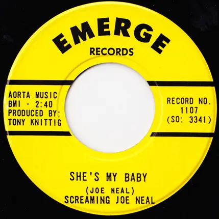 Screamin' Joe Neal - She's My Baby