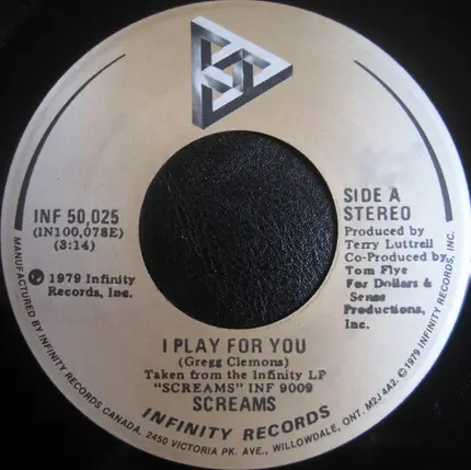 Screams - I Play For You