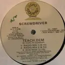 12inch Vinyl Single - Screwdriver - Teach Dem
