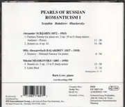 CD - Scrjabin / Balakirev / Miaskovsky - Pearls Of Russian Romanticism Vol. 1