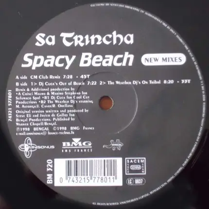 Sa Trincha - Spacy Beach (New Mixes)