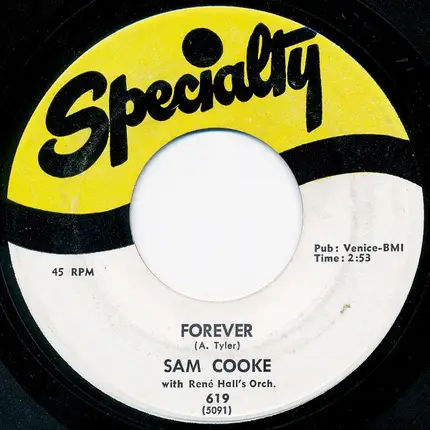 Sam Cooke - I'll Come Running Back To You / Forever