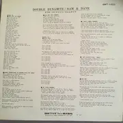 LP - Sam & Dave - Double Dynamite - + Insert.