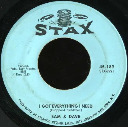 Sam & Dave - Hold On, I'm Comin'